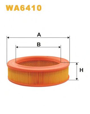 WIX FILTERS wa6410 -  Воздушный фильтр